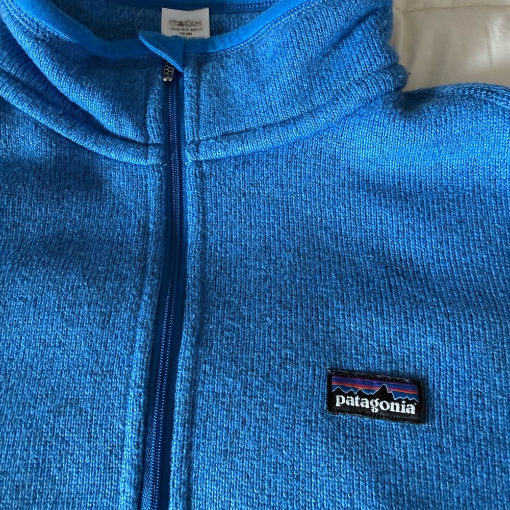 Patagonia Vibrant Blue Zip-Up Jacket